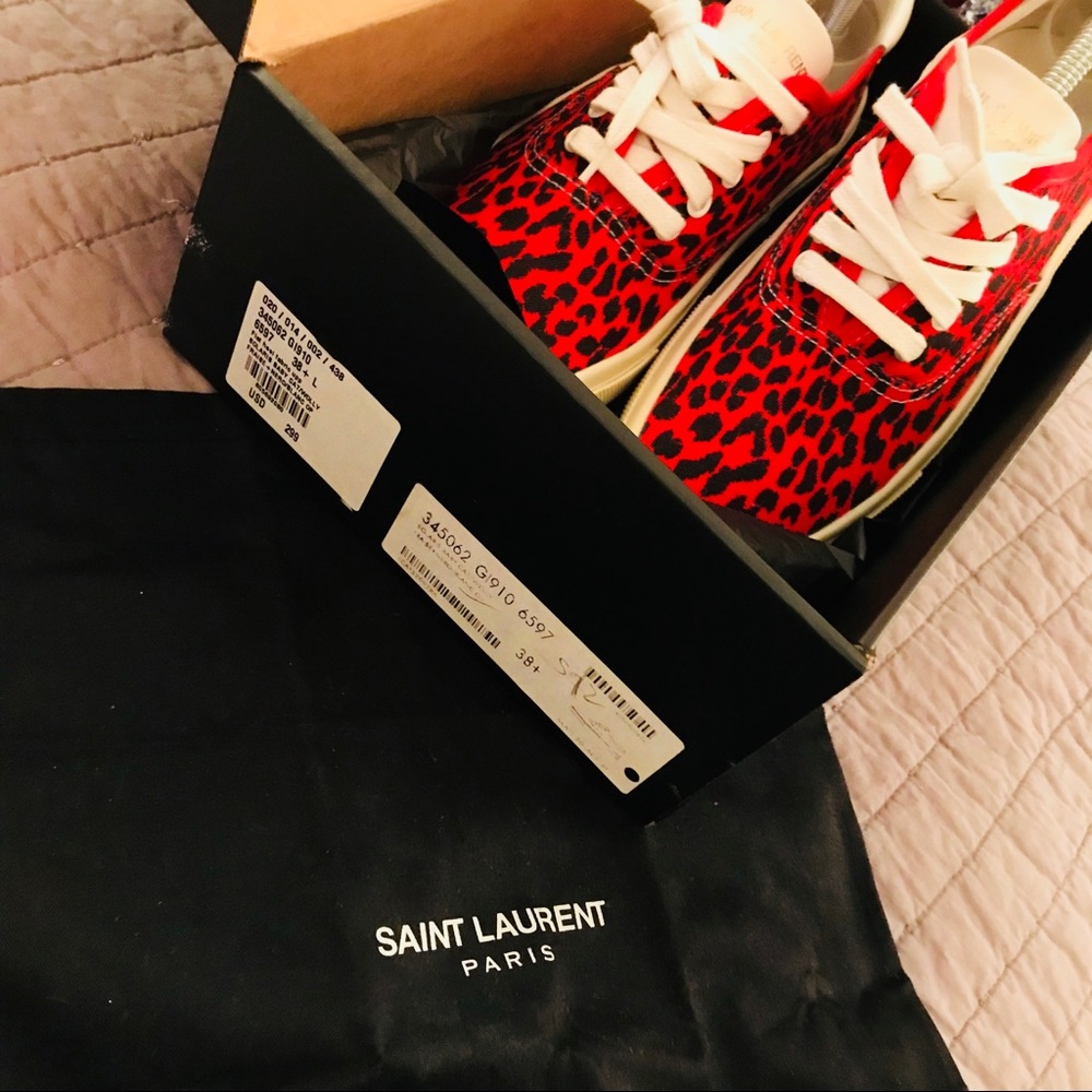 SAINT LAURENT - BOBCAT SKATE SNEAKERS - Picture 4 of 4